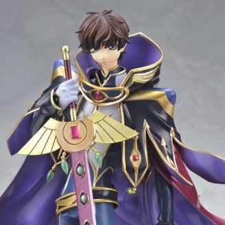 (image for) Kururugi Suzaku Knight of Zero 1/8 Pre-owned A/A - Click Image to Close