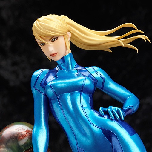 (image for) Samus Aran: Zero Suit Ver. 1/8 Pre-owned A/A - Click Image to Close