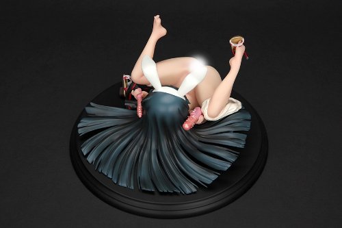 (image for) Kamijiri Momoka 1/5 Black Bunny ver. Pre-owned A/A - Click Image to Close