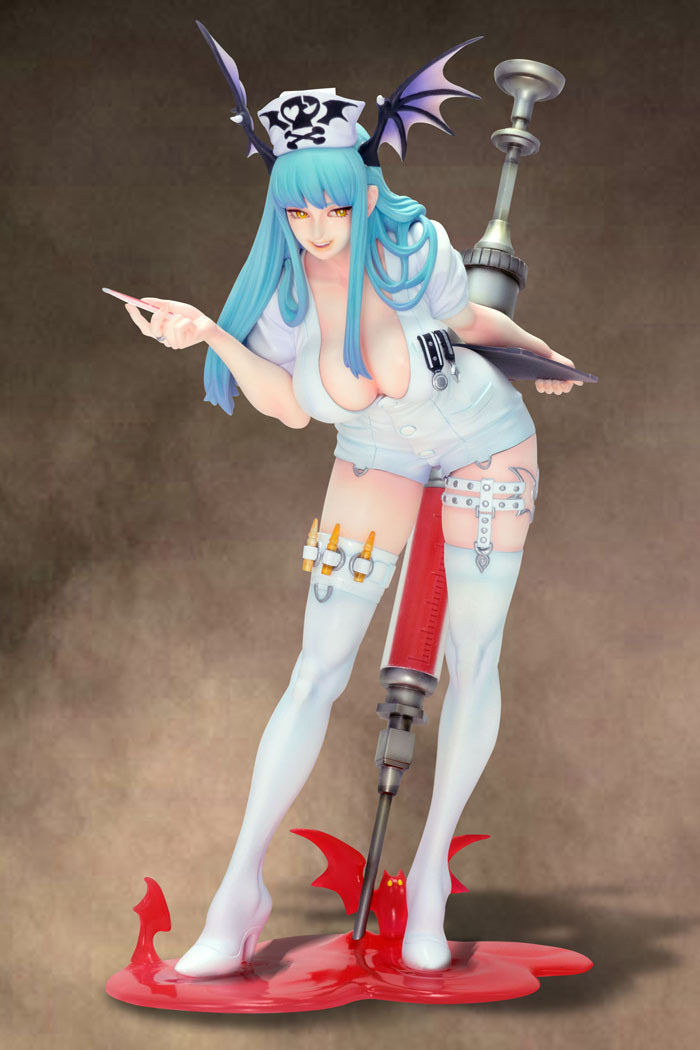 (image for) Morrigan Aensland Nurse Ver. Pre-owned A/A - Click Image to Close