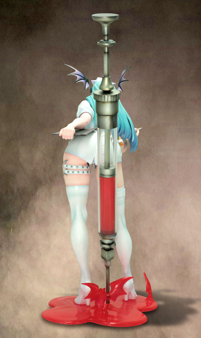 (image for) Morrigan Aensland Nurse Ver. Pre-owned A/A - Click Image to Close